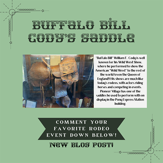 Buffalo Bill Cody’s Saddle: Riding on History
