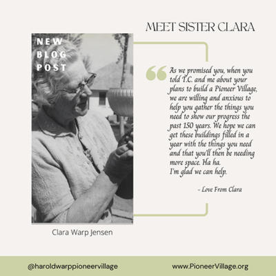 The Heart of Pioneer Village: Sister Clara
