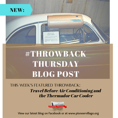 Travel Before Air Conditioning and the Thermador Car Cooler