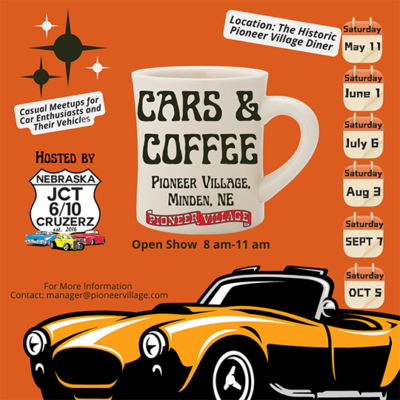 Cars and Coffee – New Dates, May thru Oct!